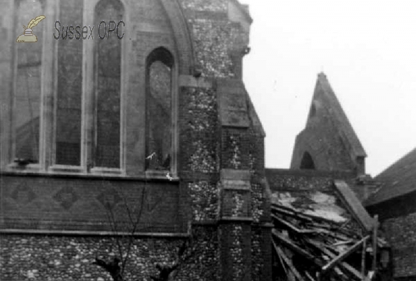 Image of Bognor - St John's Church - Demolition