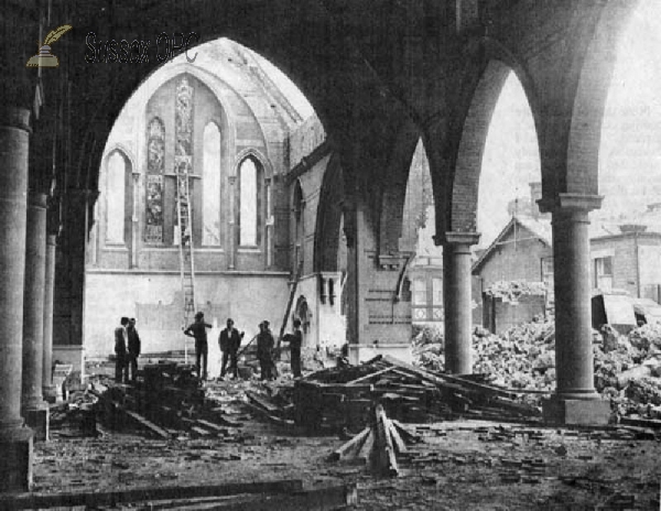 Image of Bognor - St John's Church - Demolition