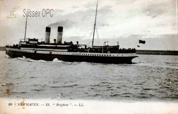 Image of Newhaven - Ship  (S.S. Brighton)