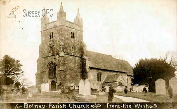 Image of Bolney - St Mary Magdalene Church (from west)