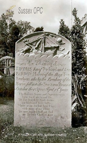 Image of Bosham - Sailor's Epitaph