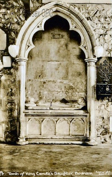 Image of Bosham - Tomb of King Canute's Daughter