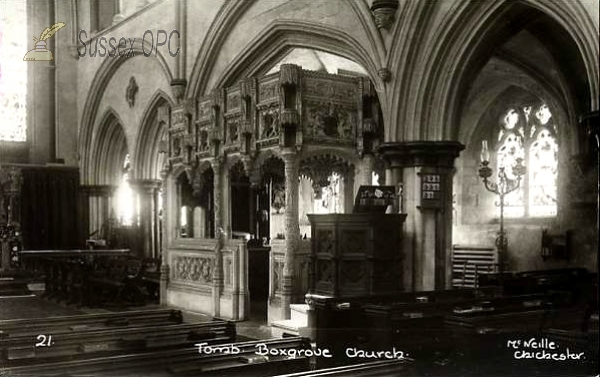 Image of Boxgrove - Tomb in Boxgrove Church