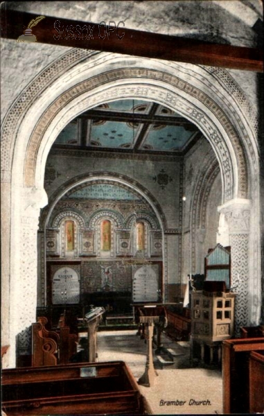 Image of Bramber - St Nicholas' Church (interior)