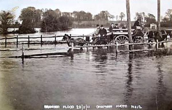 Image of Bramber - The Flood in 1911