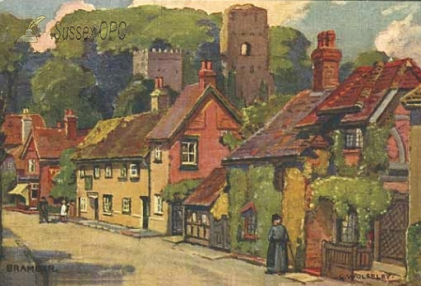 Image of Bramber - The village and castle