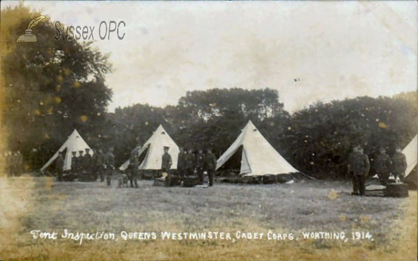 Image of Worthing - Queens Westminster Cadet Corps (Tent Inspection)