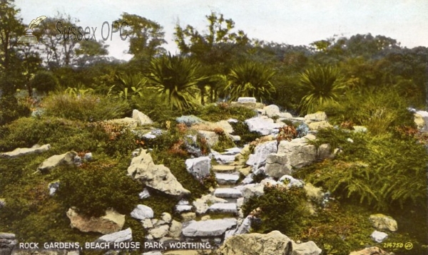 Image of Worthing - Rock Gardens in Beach House Park