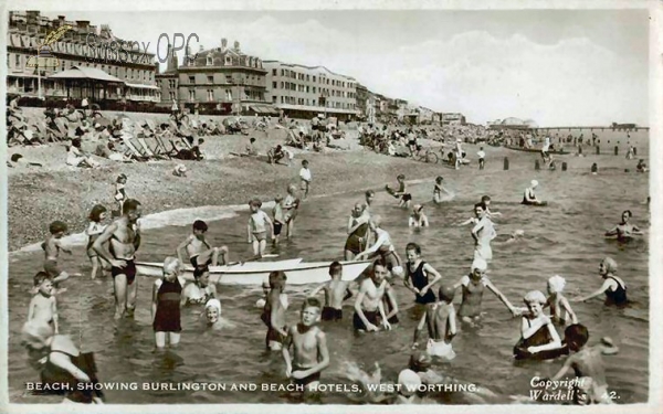 Image of Worthing - Beach & Burlington Hotel