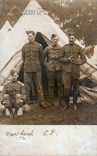Image of Worthing - Military Camp, Soldiers
