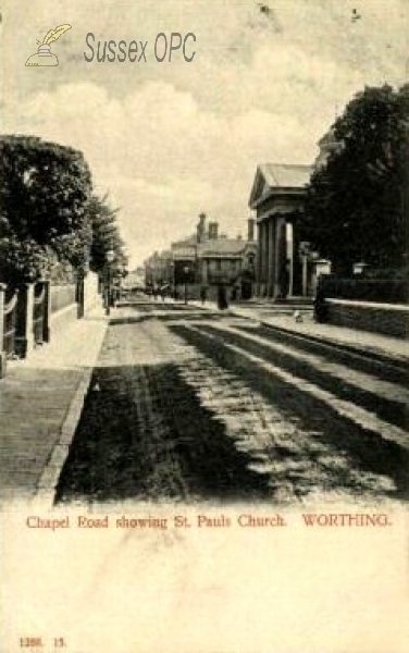 Image of Worthing - Chapel Road & St Paul's Church