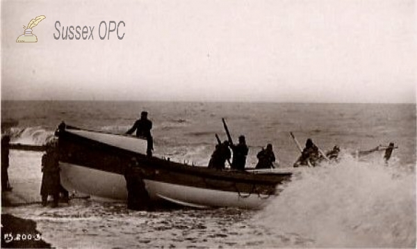 Image of Worthing - Lifeboat Launch