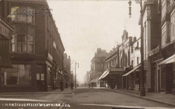 Image of Worthing - Montague Street (Showing St James Hall)