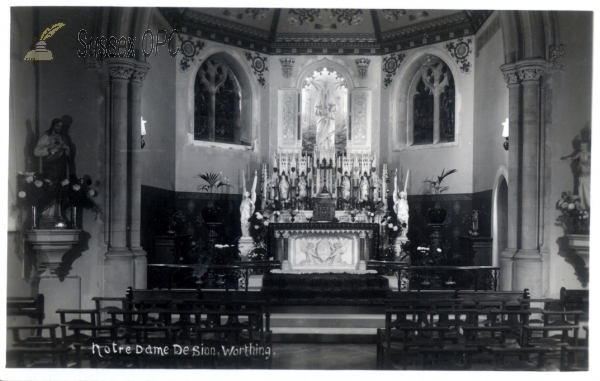 Image of Worthing - Notre Dame de Sion Convent Chapel (Interior)
