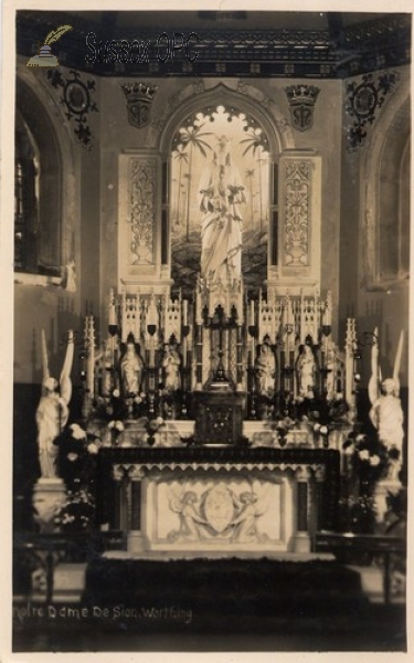 Image of Worthing - Notre Dame de Sion Convent Chapel (Altar)