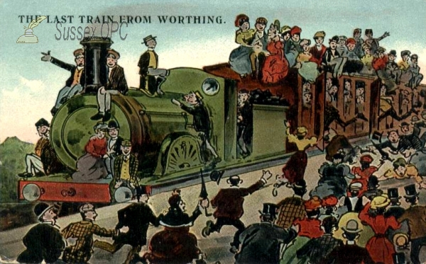 Image of Worthing - The Last Train from Worthing