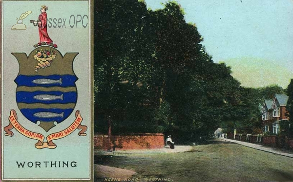 Worthing - Heene Road (Heraldic)