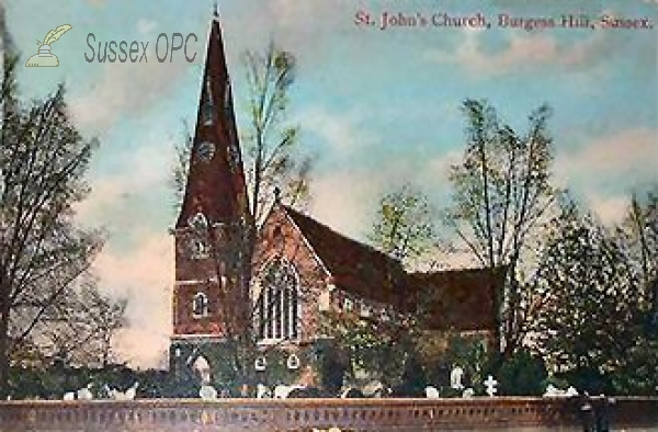 Image of Burgess Hill - St John's Church