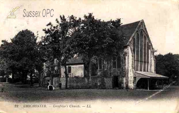 Image of Chichester - Greyfriar's Church
