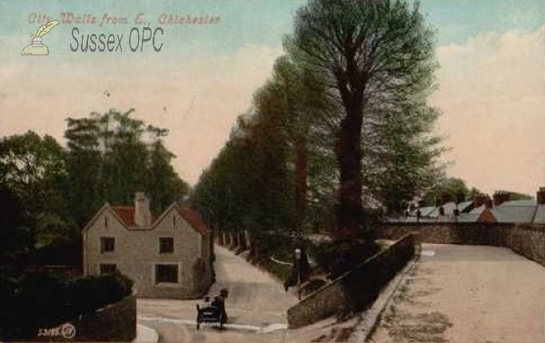 Image of Chichester - City Walls from East Chichester