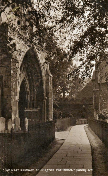 Chichester - Cathedral (West door)