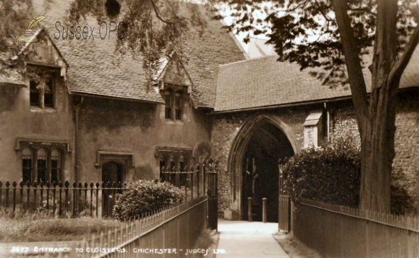 Image of Chichester - Cathedral (Cloisters entrance)