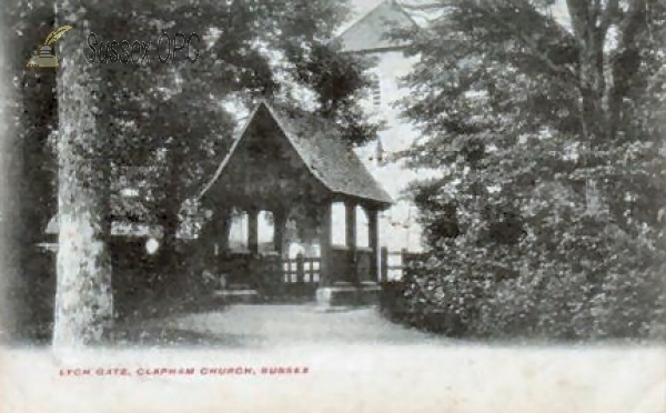 Image of Clapham - St Mary's Church (Lych Gate)