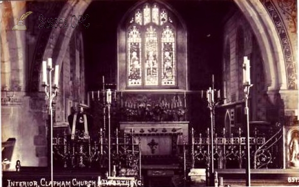 Image of Clapham - St Mary's Church (Interior)