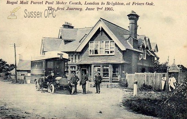 Image of Hassocks - Friars Oak - Royal Mail Coach