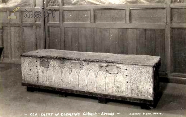 Climping - St Mary's Church (Old chest)
