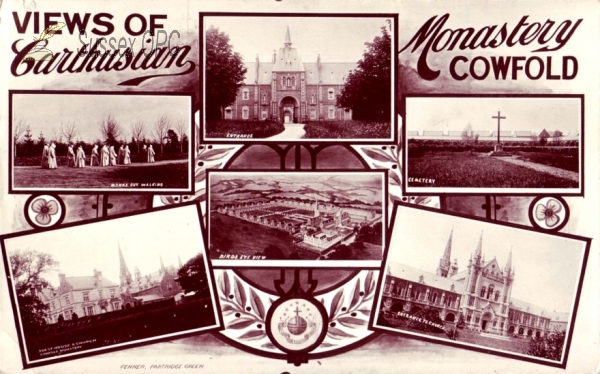 Cowfold - Multiview of the Monastery