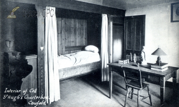 Image of Cowfold - St Hugh's Charterhouse - Interior of a cell