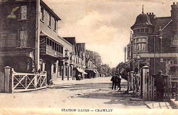 Image of Crawley - Level Crossing Gates