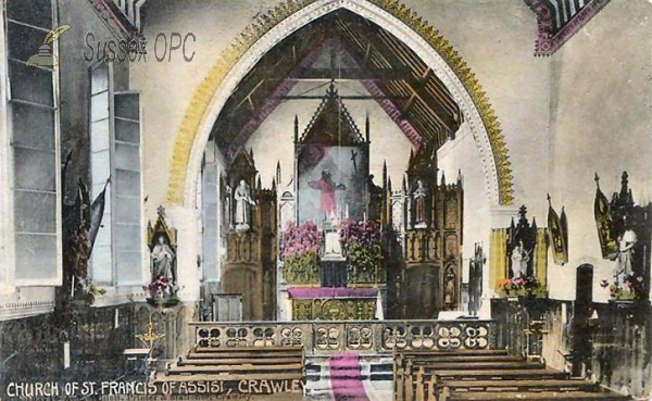 Image of Crawley - St Francis RC Church (Interior)