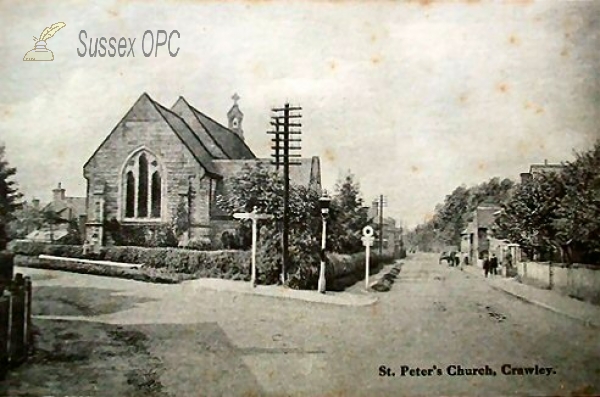 Crawley - St Peter's Church, West Green