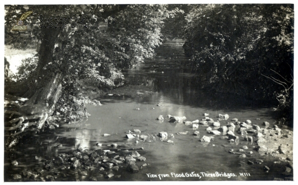 Image of Three Bridges - View from Flood Gates