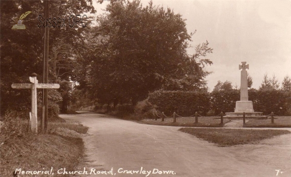 Image of Crawley Down - Church Road (War Memorial)