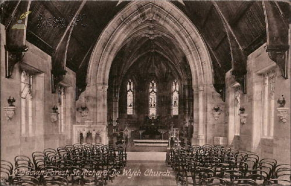 Wych Cross - St Richard de Wych Church (Interior)