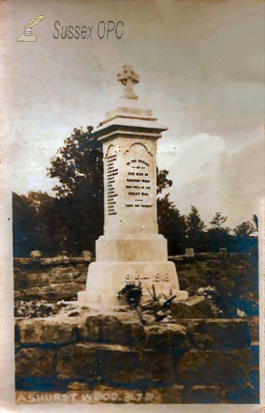 Ashurst Wood - War Memorial