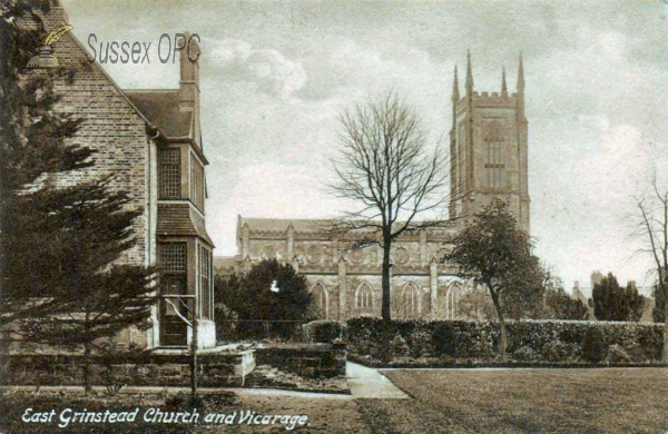 Image of East Grinstead - St Swithun's Church & Vicarage