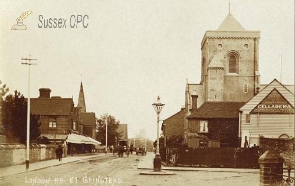 Image of East Grinstead - London Road & Catholic Church