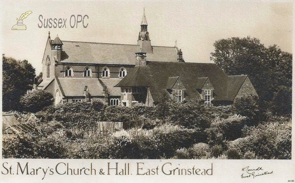 East Grinstead - St Mary's Church & Hall