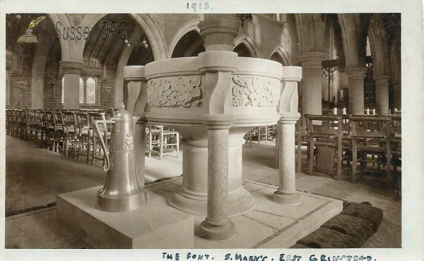 Image of East Grinstead - St Mary's Church (Font)