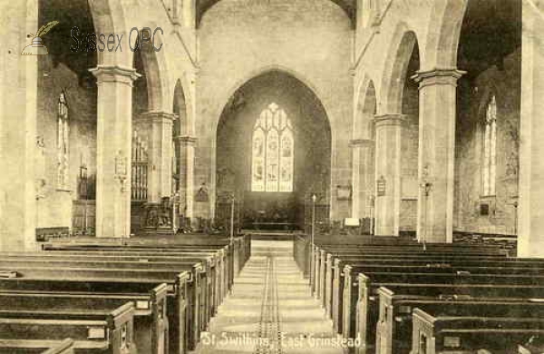 East Grinstead - St Swithun's Church (interior)