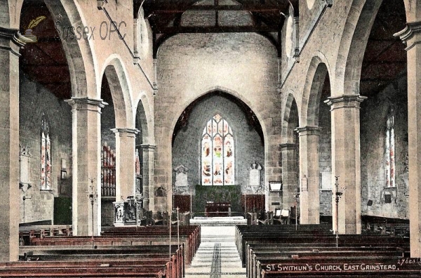 East Grinstead - St Swithun's Church (interior)