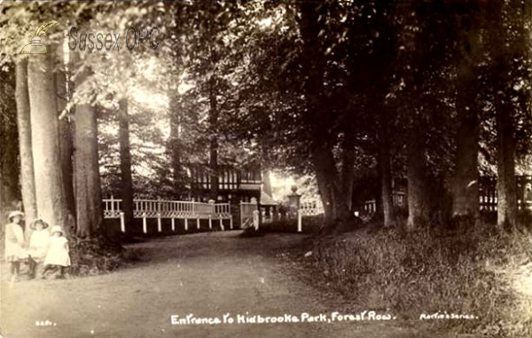 Image of Forest Row - Entrance to Kidbrooke Park