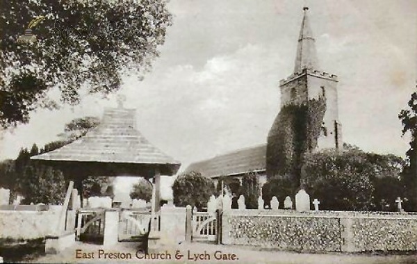 Image of East Preston - St Mary's Church & Lych Gate