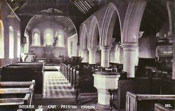 East Preston - St Mary's Church (Interior)