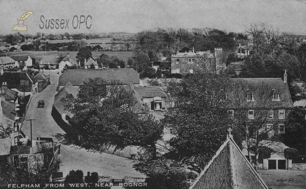 Image of Felpham - View of the village from the Church