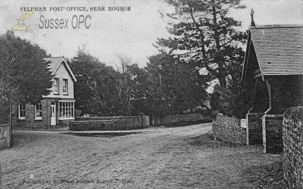 Image of Felpham - The Post Office & Lych Gate